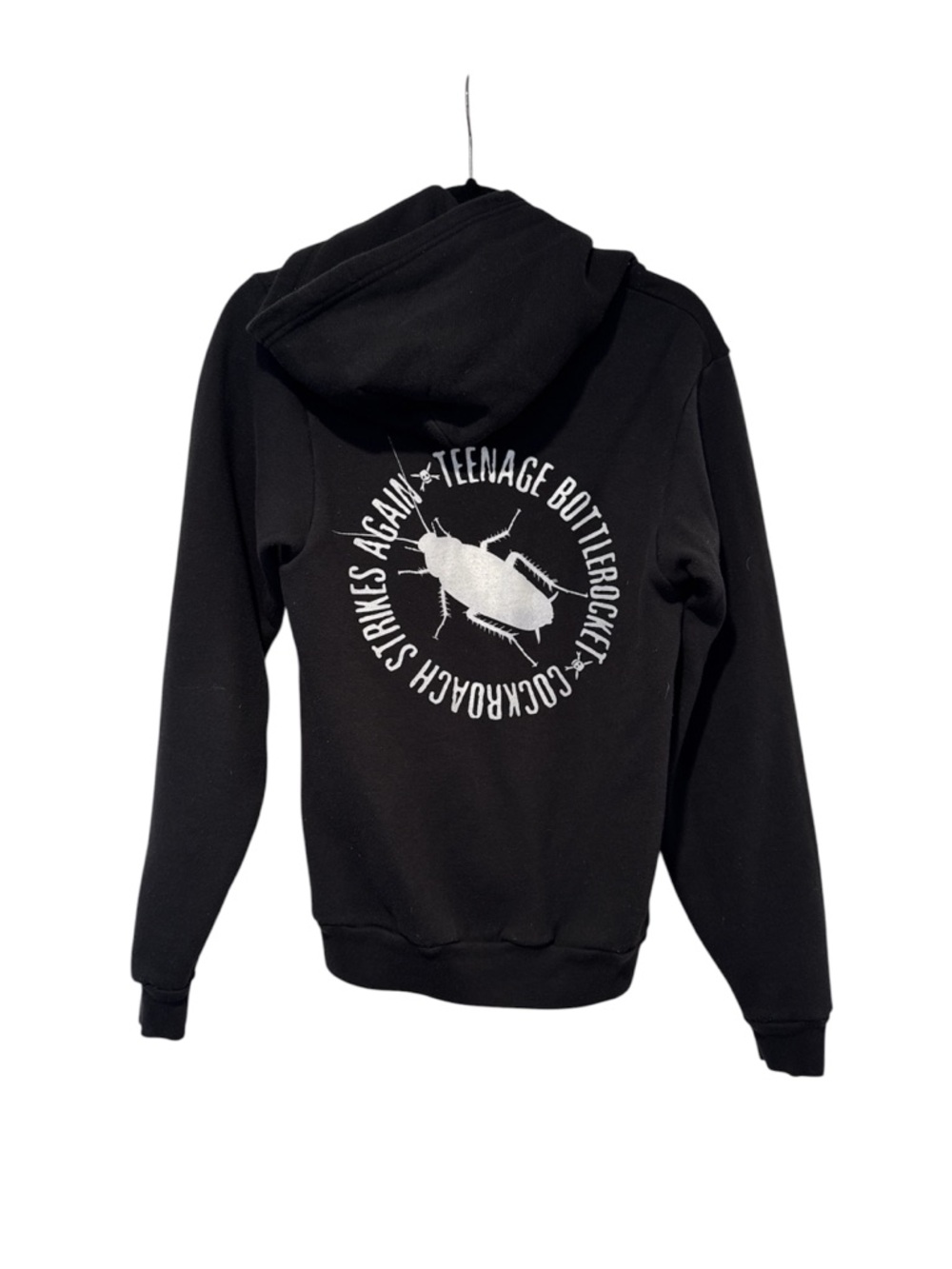 Teenage Bottlerocket cockroach strikes again zip up hoodie